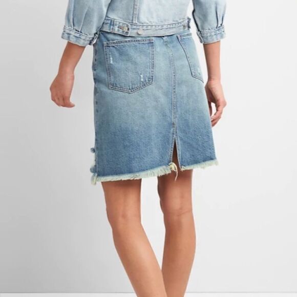 GAP DENIM MINI SKIRT - Picture 7 of 9